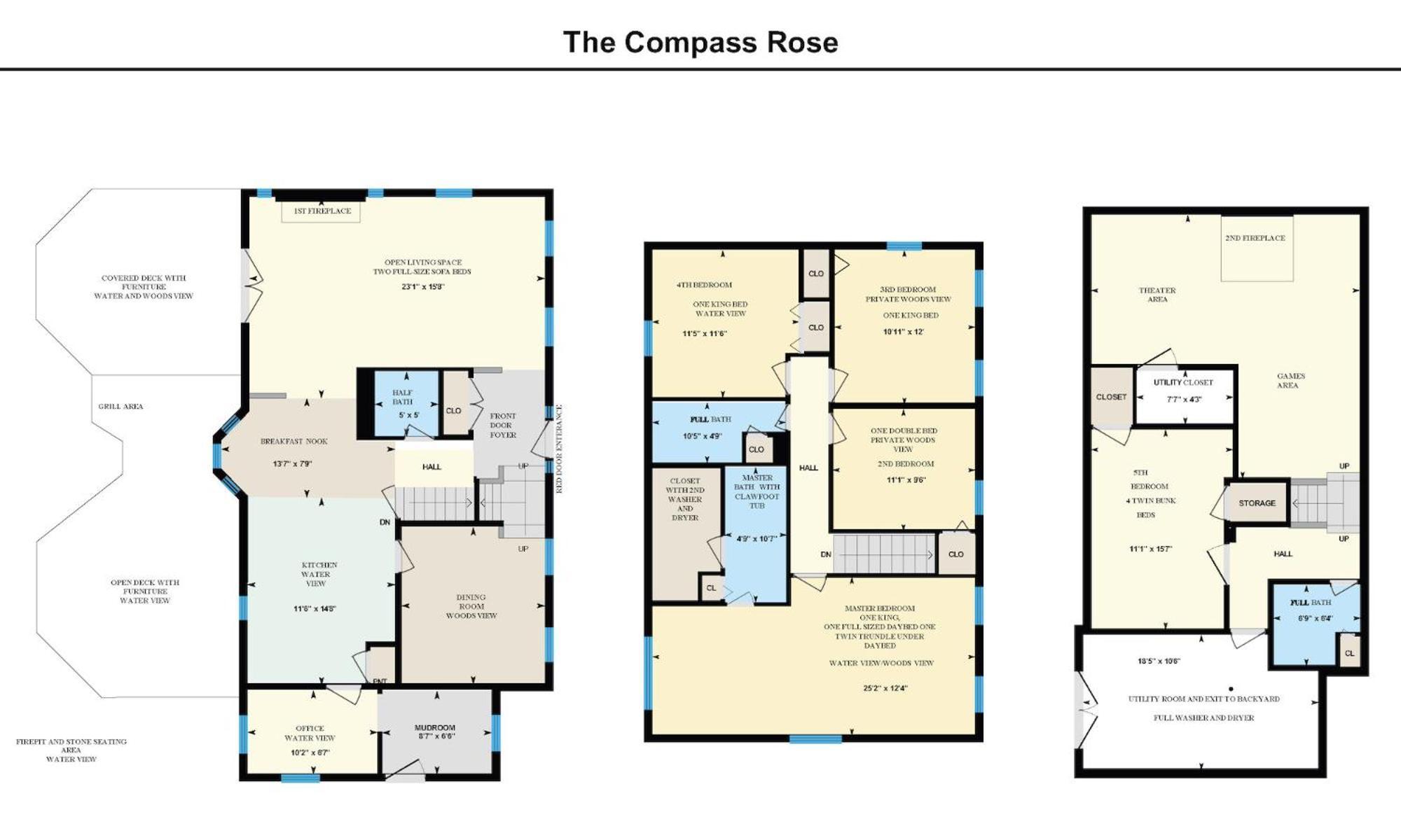 The Compass Rose By Leavetown Vacations Villa Annapolis Bagian luar foto
